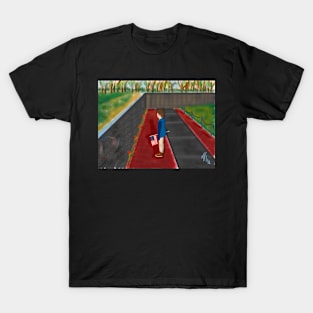 Little Boy at the Viet Nam Memorial T-Shirt